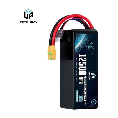 Батарея тяговая FetchUAV полутвёрдая, 12 500 мА·ч, 6S, 10C/20C, 890 г