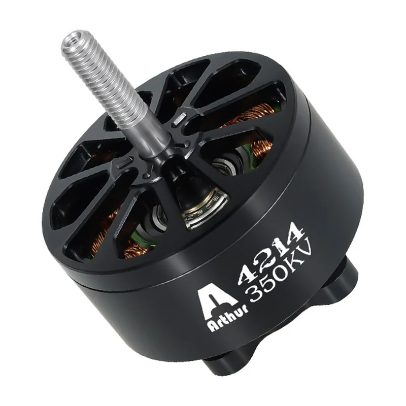 Мотор бесколлекторный FlashHobby Arthur A4214, 350 KV, вал 6 мм