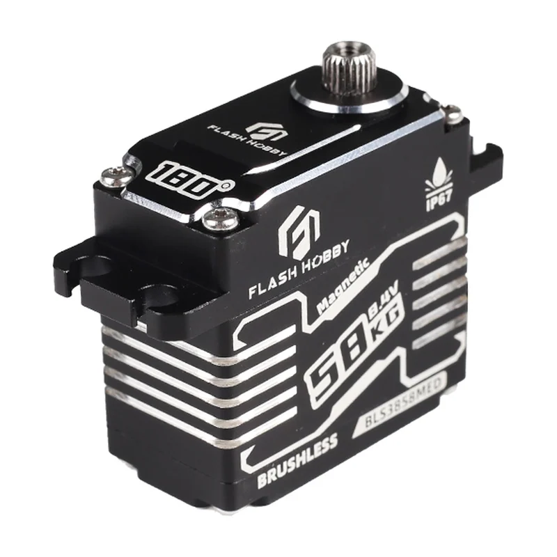 Сервопривод FlashHobby BLS3858MED 58 кг·см, бесколлекторный, магнитный энкодер