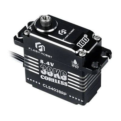 Сервопривод FlashHobby CLS4038RP, безжелезный, 29,0 кг·см при 6,0 В