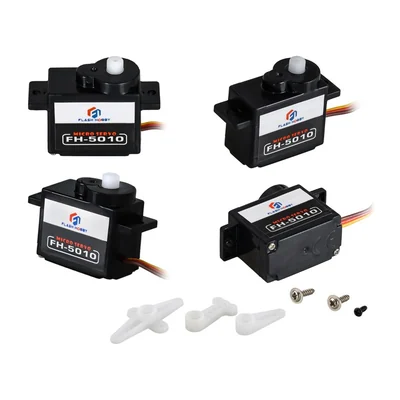 Микросервопривод FlashHobby FH-5010, цифровой, безжелезный, 4,8–6,0 В, 6,2 г