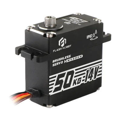 Сервопривод FlashHobby M50BHW 50 кг·см, бесколлекторный, 14 В
