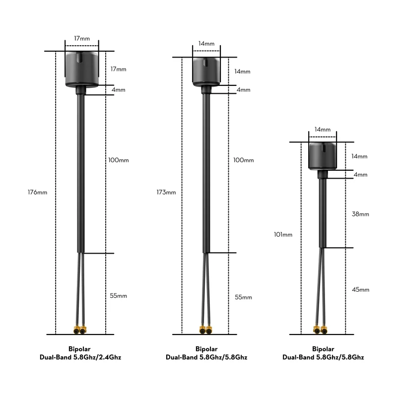 Антенна Flywoo Bipolar Dual-Band O3 / O4 PRO Antenna V2
