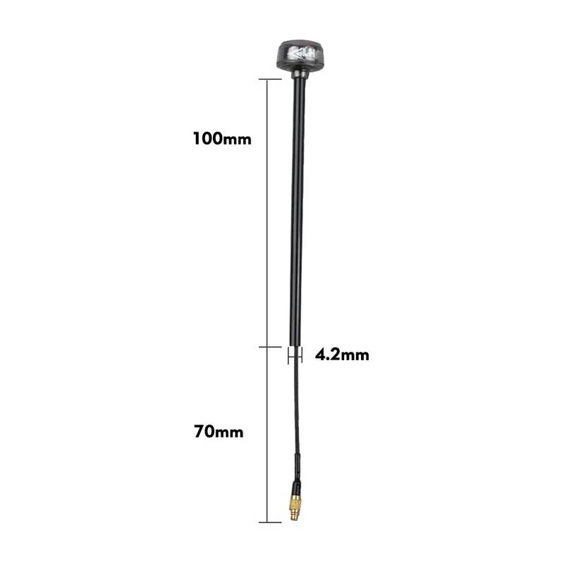 Антенна Flywoo Circular Polarized 5.8GHz MMCX Straight Antenna - LHCP