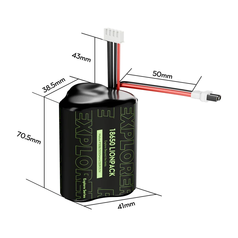 Аккумулятор для FPV Flywoo Explorer Molicel P30B 18650 3S1P 3000mAh Lionpack