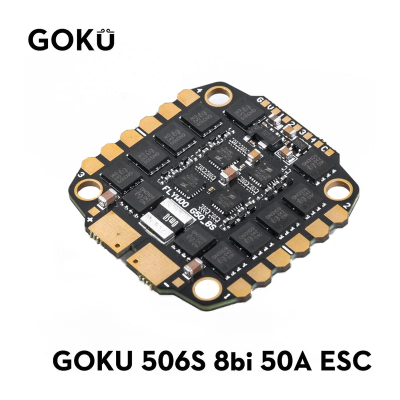 Регулятор хода GOKU 506S 50A BLHeli_S 2-6S ESC (30.5x30.5)
