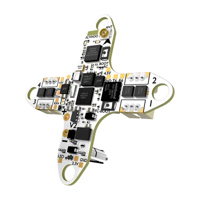 Полётный контроллер Flywoo GOKU F405 HD 1S 5A ELRS AIO V2.0