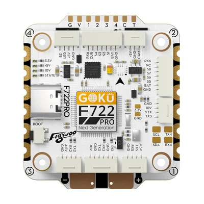 Стек Flywoo GOKU F722 Pro V2, 32-битный регулятор 55 А, 30×30 мм