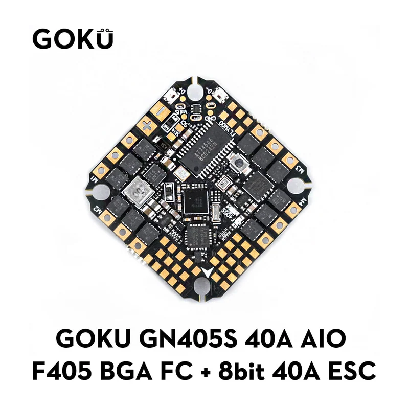 Полётный контроллер GOKU GN 405S 40A AIO (MPU6000) 25.5 x 25.5