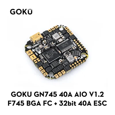 Полётный контроллер Flywoo GOKU GN745 AIO, регулятор 40 А BLHeli_32, 25,5×25,5 мм