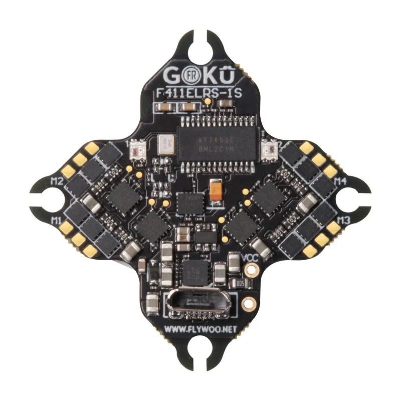 Полётный контроллер GOKU Versatile F411 ELRS 1S 5A AIO V2.0 w/ ELRS 2.4G, 25.5x25.5