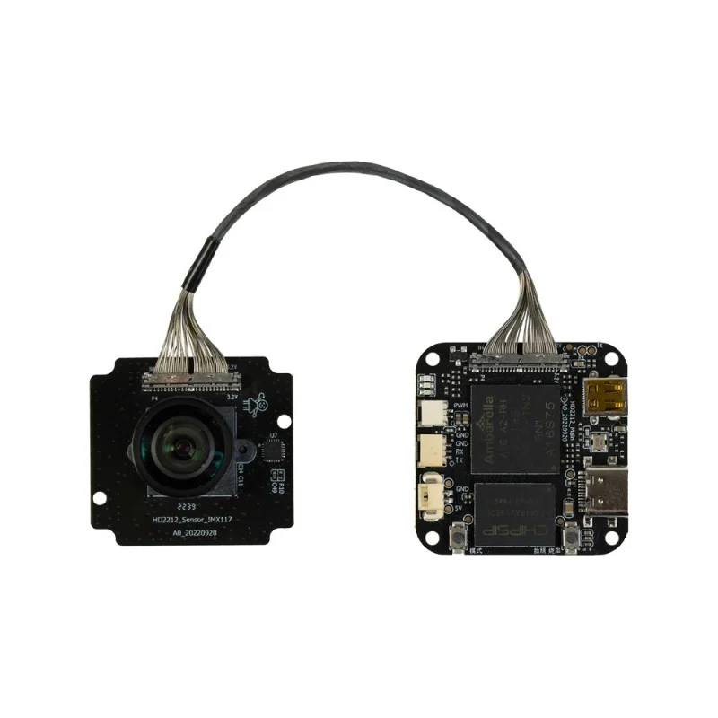 Экшн-камера Foxeer 4K Ambarella A12 Camera UAV PWM Remote Control WiFi Distortion, 4K 30fps