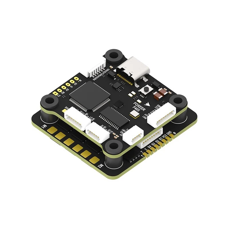 Регулятор хода Foxeer F405 V2 (Plug) FC Reaper 55A ESC 8S Stack Video Switcher Servo, 55A*4 / 80A*4