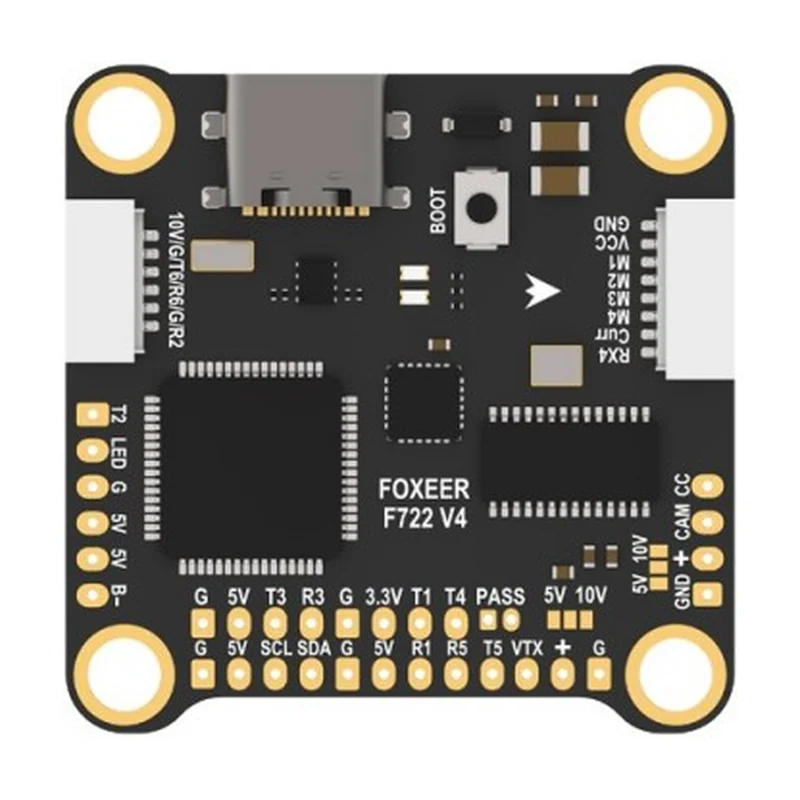 Полётный контроллер Foxeer F722 V4 FC MPU6000 8S Dual BEC Barometer X8