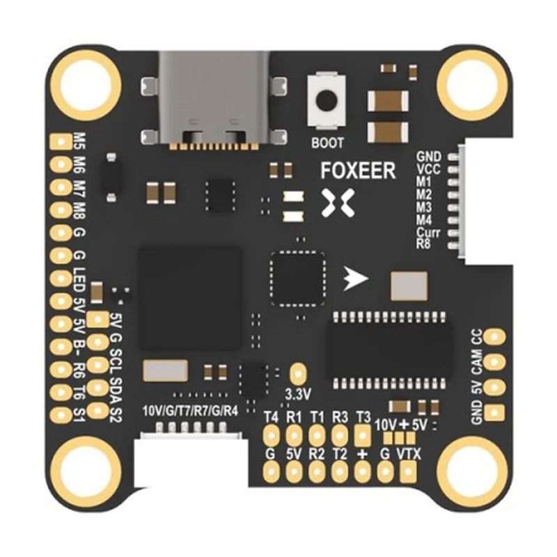 Полётный контроллер Foxeer H7 MPU6000 FC 8S Dual BEC Barometer X8