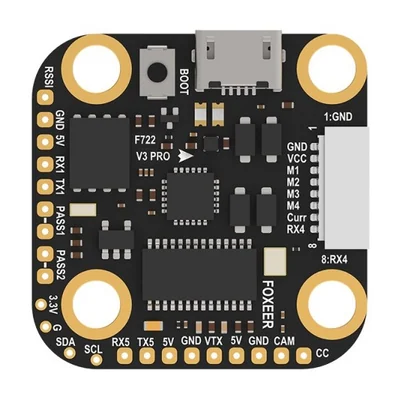 Полётный контроллер Foxeer Mini F722 V3 Pro, STM32F722, 20×20 мм