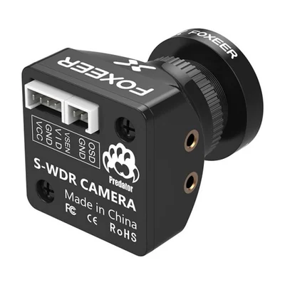 Аналоговая FPV-камера Foxeer Mini Predator 5 Racing FPV Camera 4ms Latency Super WDR Flip, 1000TVL