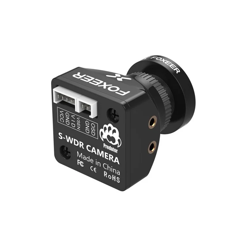 Аналоговая FPV-камера Foxeer Mini Predator 5 Racing FPV Camera 4ms Latency Super WDR Flip, 1000TVL
