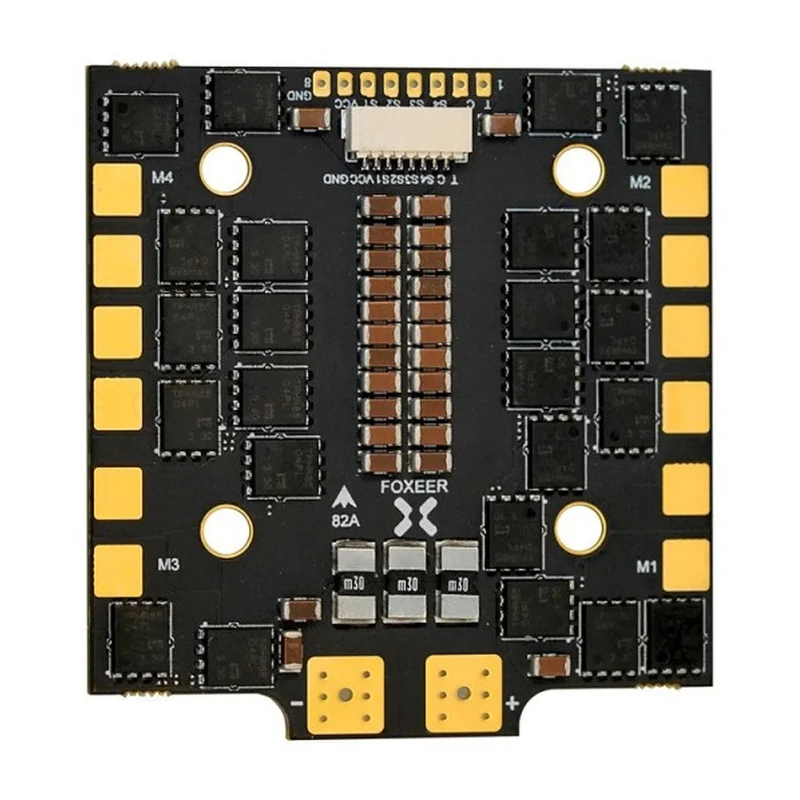 Регулятор хода Foxeer Reaper V2 82A F4 128K BL32 4in1 4-8S ESC, 82A/ 145A