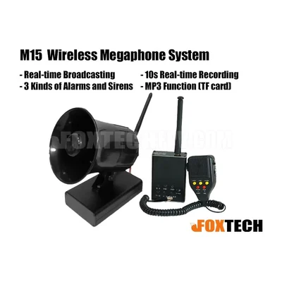 Громкоговоритель Foxtech M15 для DJI M300, 50 Вт, 700 г