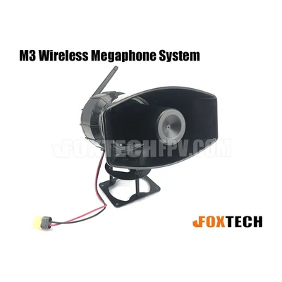 Громкоговоритель Foxtech M3, 120 дБ, 550 г, без самовозбуждения
