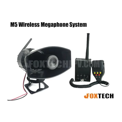 Громкоговоритель Foxtech M5, 120 дБ, 550 г, запись на карту SD