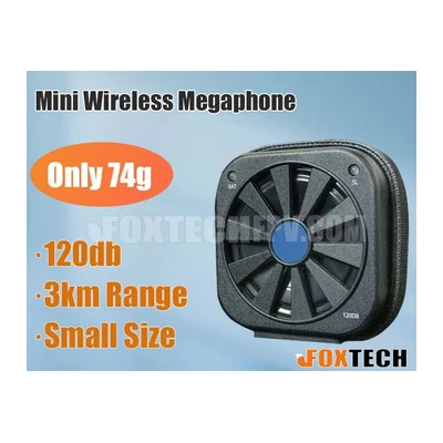 Громкоговоритель Foxtech Mini, 120 дБ, 74 г, аккумулятор 1200 мА·ч