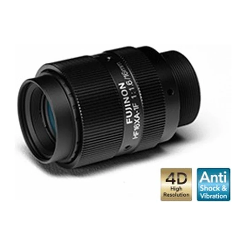 Объектив Fujinon HF16XA-1F, 16 мм, F1,6, C-mount, 5 Мп, виброустойчивый