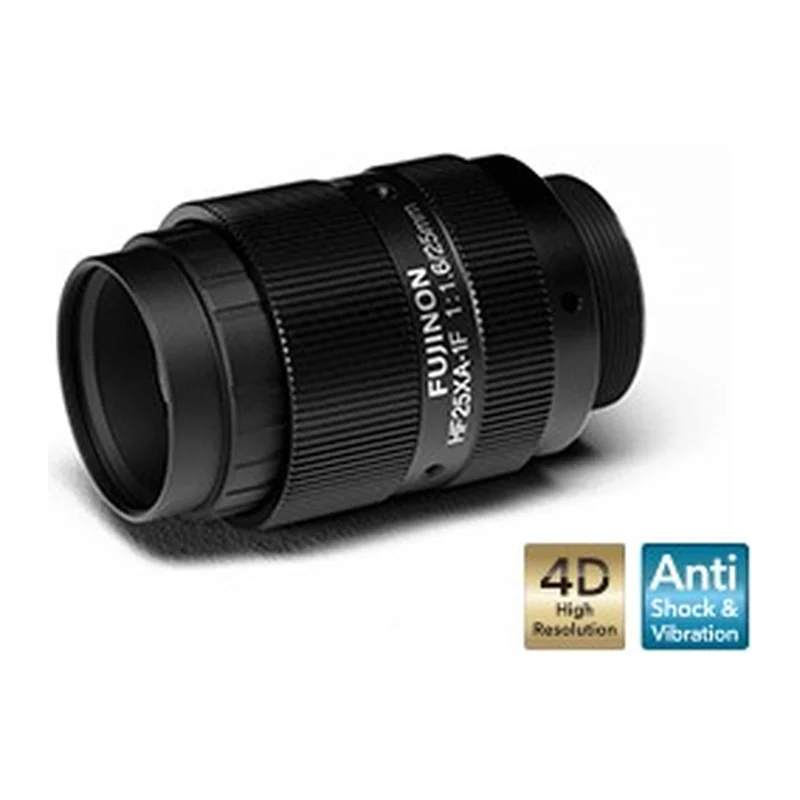 Объектив Fujinon HF25XA-1F, 25 мм, F1,6, C-mount, 5 Мп, виброустойчивый
