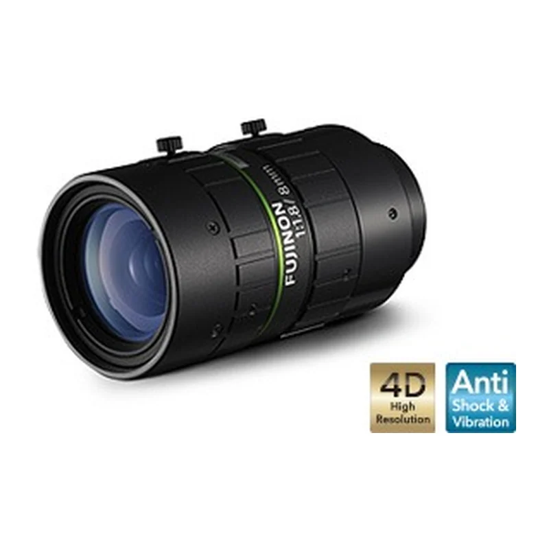 Объектив Fujinon HF818-12M, 8 мм, F1,8, C-mount, 12 Мп