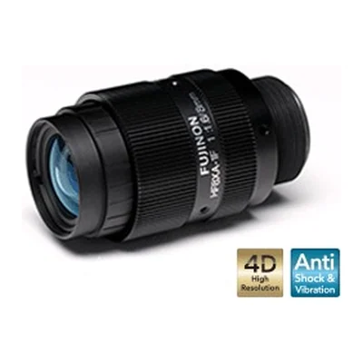 Объектив Fujinon HF8XA-1F, 8 мм, F1,6, C-mount, 5 Мп, виброустойчивый