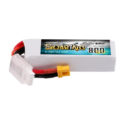 Аккумулятор LiPo Gens ace Soaring 800 мА·ч, 3S 11,1 В, 30C, разъём XT30