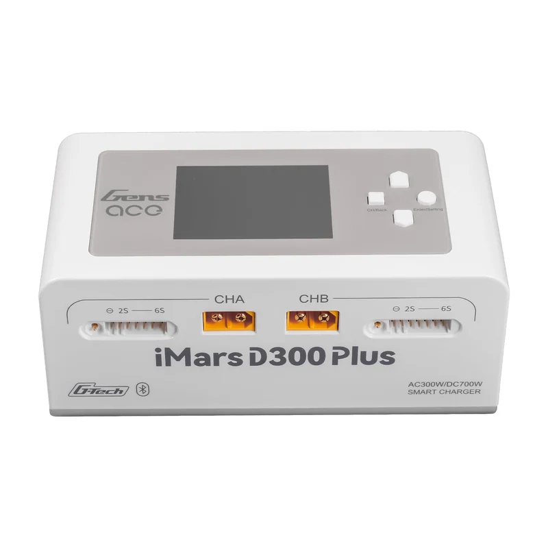 Зарядное устройство Gens ace / Tattu iMars D300 Plus (EW White)