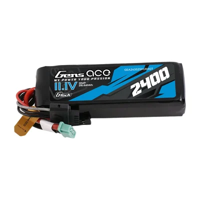 Аккумулятор LiPo Gens ace TX/RX 2400 мА·ч, 3S 11,1 В, 25C
