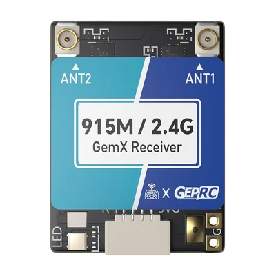 GEPRC ELRS 915 МГц / 2,4 ГГц Gemini Xrossband — двухдиапазонный приёмник ExpressLRS