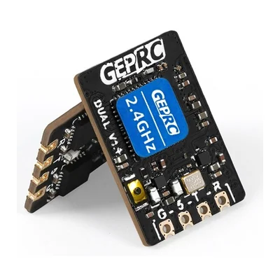 GEPRC ELRS DUAL 2,4 ГГц Diversity — приёмник ExpressLRS 2,4 ГГц с разнесённым приёмом