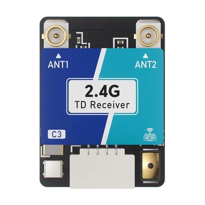 GEPRC ELRS Nano DUAL 2,4 ГГц C3 True Diversity — приёмник ExpressLRS 2,4 ГГц с разнесённым приёмом