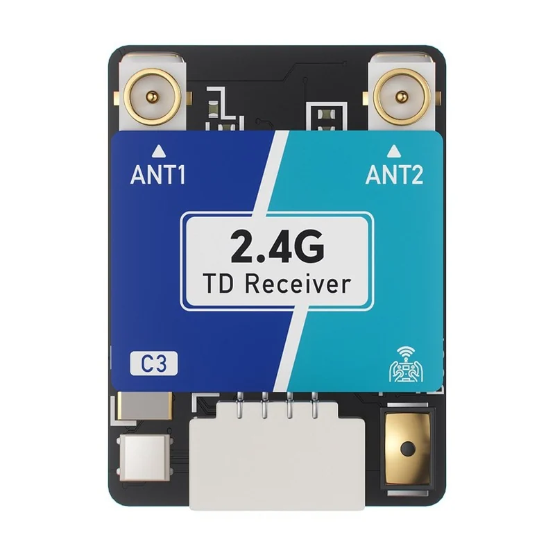 GEPRC ELRS Nano DUAL 2.4G C3 True Diversity — приёмник ExpressLRS 2,4 ГГц с разнесённым приёмом