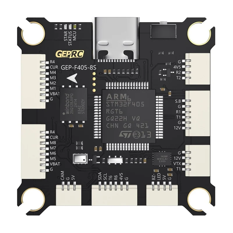 Полётный контроллер GEPRC GEP-F405-8S, STM32F405, 3–8S