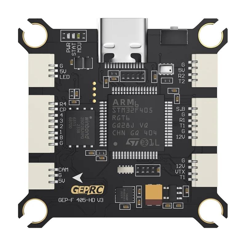 Полётный контроллер GEPRC GEP-F405-HD V3, STM32F405, 3–6S