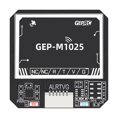 GEPRC GEP-M1025 — GPS-модуль на u-blox M10 с антенной 25 × 25 мм