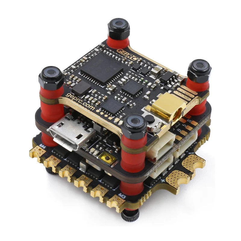 Стек GEPRC STABLE V2 F4 30A: контроллер, регулятор 4-в-1 и видеопередатчик
