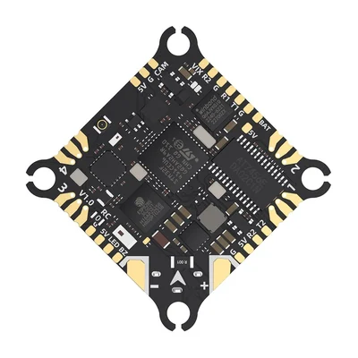 Полётный контроллер AIO GEPRC TAKER F411-12A-E 1–2S, с регулятором 4-в-1 и приёмником ELRS