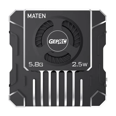 GEPRC MATEN 5,8 ГГц 2,5 Вт VTX PRO — видеопередатчик 5,8 ГГц до 2,5 Вт с вентилятором