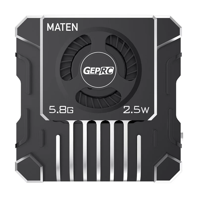 GEPRC MATEN 5.8G 2.5W VTX PRO — видеопередатчик 5,8 ГГц до 2,5 Вт с вентилятором