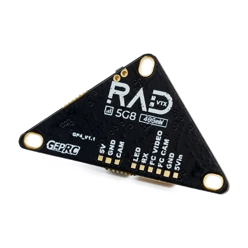 GEPRC RAD Whoop 5.8G VTX — видеопередатчик 5,8 ГГц до 400 мВт с RGB-подсветкой