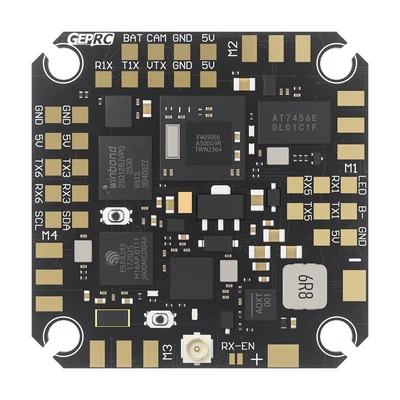 Полётный контроллер AIO GEPRC TAKER F405 20A со встроенным приёмником ELRS 2,4 ГГц