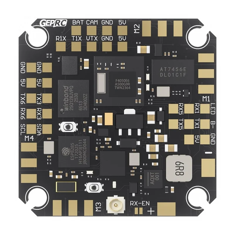 Полётный контроллер AIO GEPRC TAKER F405 20A со встроенным приёмником ELRS 2,4 ГГц