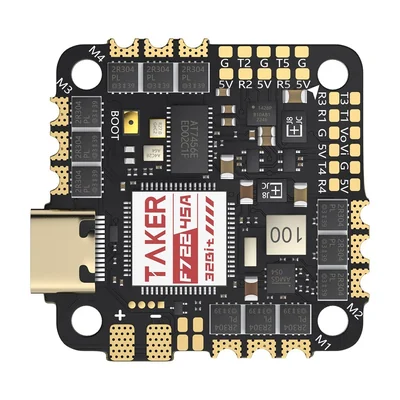Полётный контроллер AIO GEPRC TAKER F722 45A 32Bit с регулятором 4-в-1