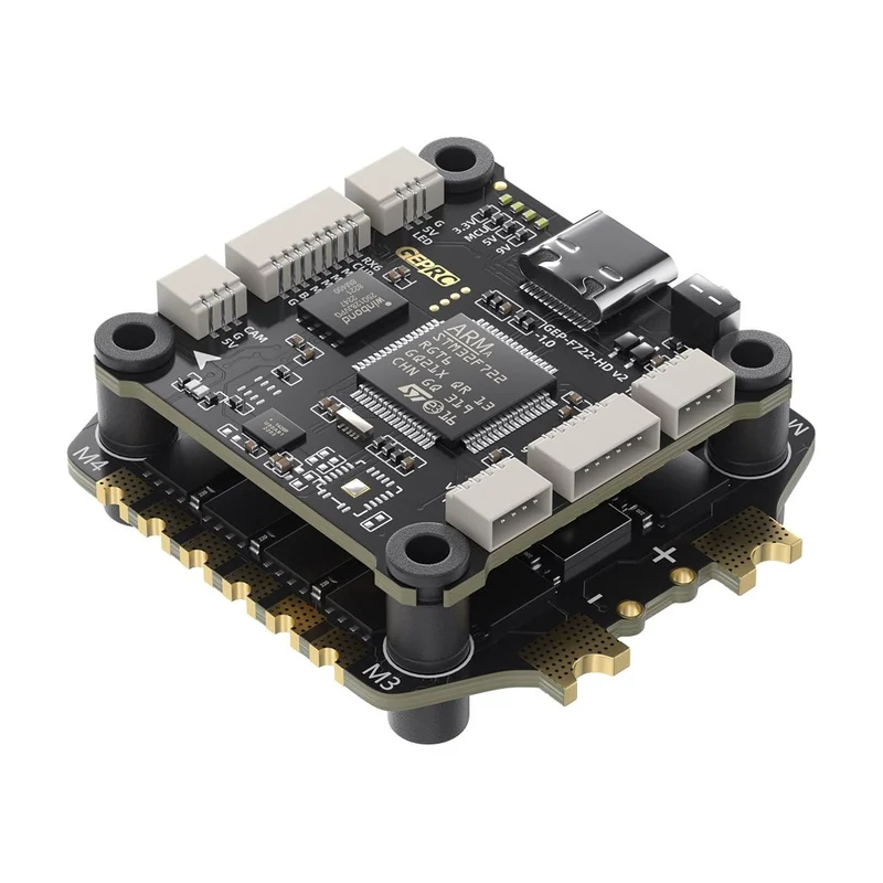 Стек GEPRC TAKER F722 BLS 60A V2, контроллер и регулятор 4-в-1